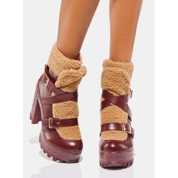 TAKE ME OUT AND ABOUT  HEELED BOOTIES - Picture 1 of 7